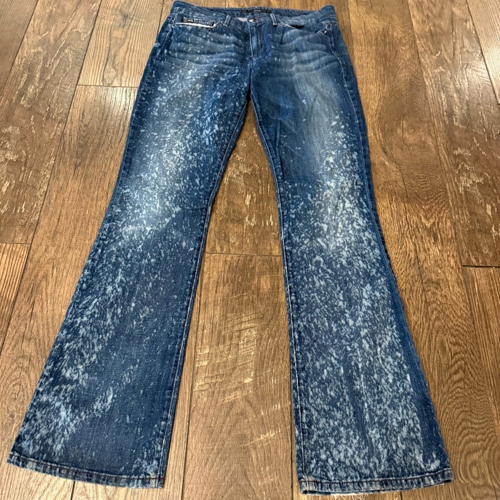 Joes Jeans Socialite Flare Splatter Womens Size 30